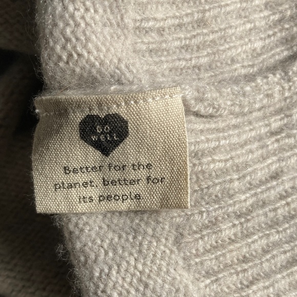 Madewell Allendale Cashmere Hoodie Sweater - Picture 8 of 11